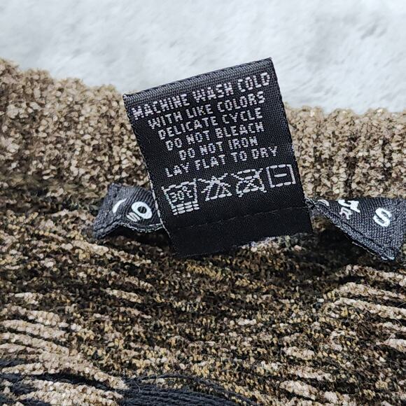 Vintage Consensus Sportswear Sweater Mens L Brown Multicolor Geometric Crew Neck - Picture 5 of 8